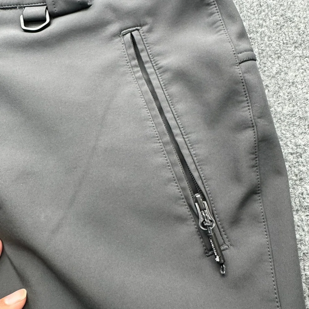 CNTRITION‎ Pants Men's 38W 30L Gray Softshell Fleece Water Resistant Hiking